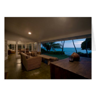 God kväll på Lanai Hälsningskort