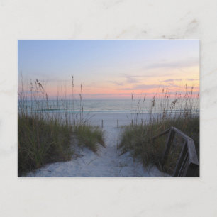 God kväll på Panama City Beach, Florida Vykort
