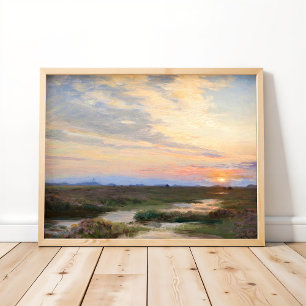 God kväll på Skagen av P.S. Krøyer, Art Poster