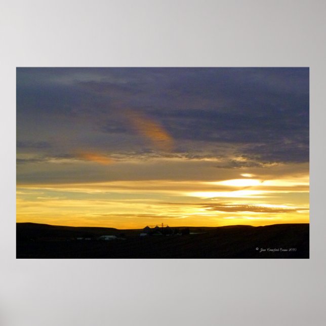 God kväll poster (Framsidan)