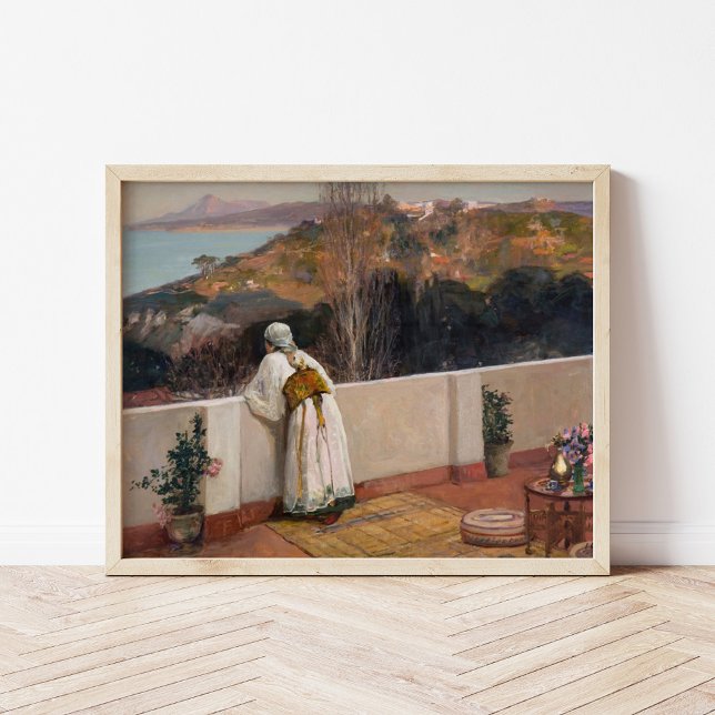God kväll, Tangiers | Herr John Lavery Poster (Skapare uppladdad)