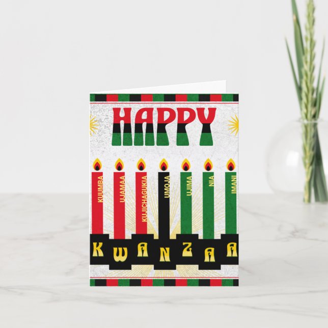 God Kwanzaa Kort (Framsida)
