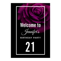 God Lila-Röd ros höns