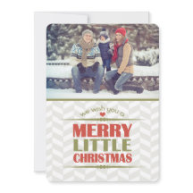 God lilla julfotopapport - Flat Cards