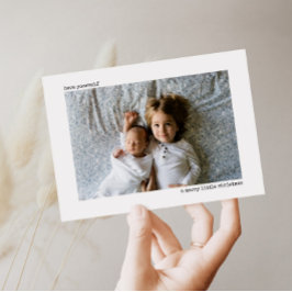 God, lilla julkort Helgdag Card