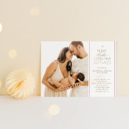 God Little jul Helgdag Birgement Notice Julkort