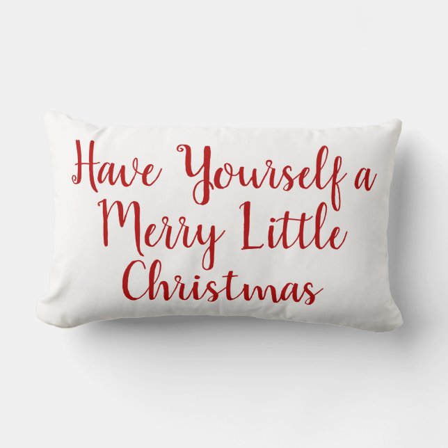 God Little jul Helgdag Lumbarkudde (Framsida)