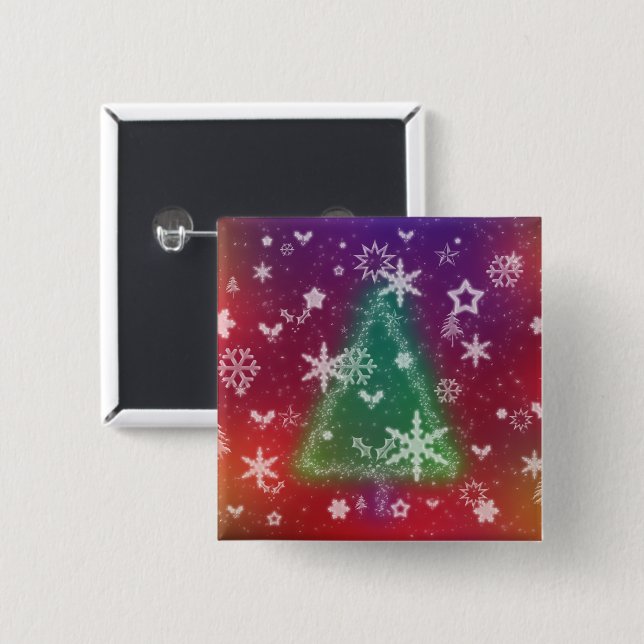 God Little jul-knapp Knapp (Framsida & baksida)