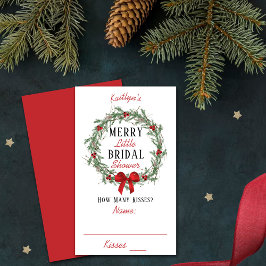 God Little jul Möhippa Kisses Game Tilläggskort