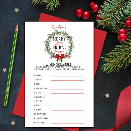 God Little jul Möhippa Ord Scramble