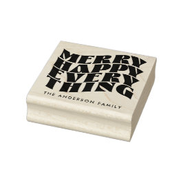 God Lycklig Allt Groovy Helgdag jul jul Stämpel