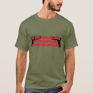God manvapen tee shirt