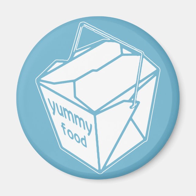 God Matsal Take-out Box Magnet (Framsidan)
