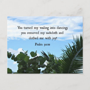 God Mercy: Psalm 103:12 Vykort