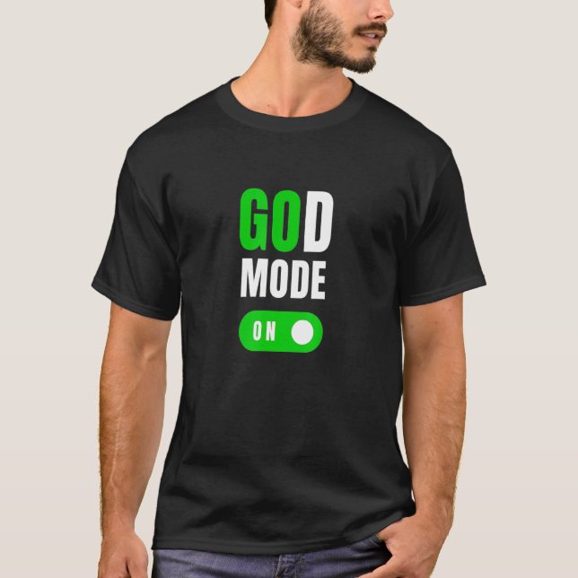 God Mode 9 Ether Annunaki_1 T Shirt (Framsida)