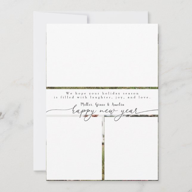 God modern kalligrafi jul 3 julkort (Framsida)