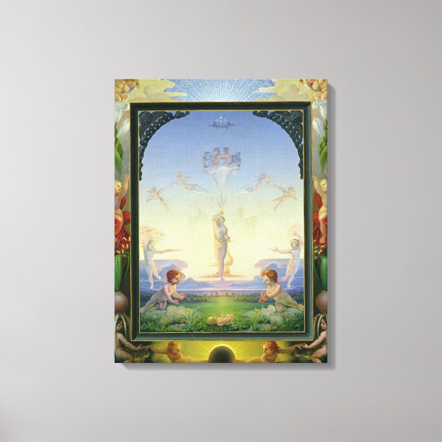 God morgon, 1808 canvastryck (Framsida)