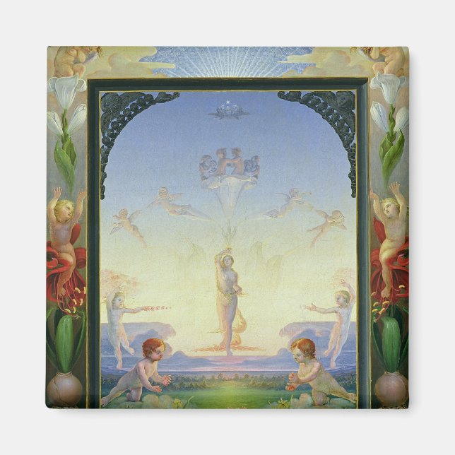 God morgon, 1808 magnet (Framsidan)