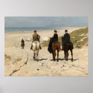 God morgon, 1876 av Anton Mauve Poster