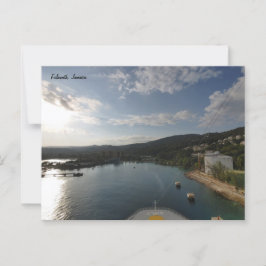 God morgon Arrival - Jamaica Vykort