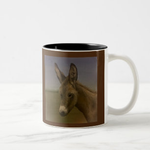 God morgon Åsna Två-Tonad Mugg