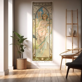 God morgon Awakening Art nouveau Poster set 3/4 Mu