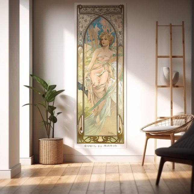 God morgon Awakening Art nouveau Poster set 3/4 Mu (Skapare uppladdad)