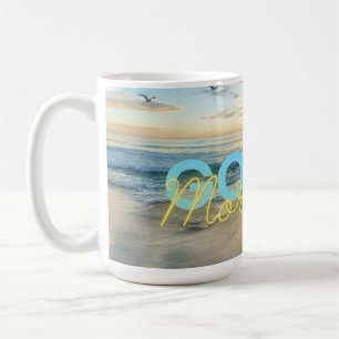 God Morgon Blå Himmel Kaffemugg