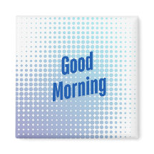 God Morgon Blåa Prickar