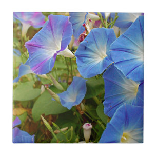 God morgon, blommor kakelplatta
