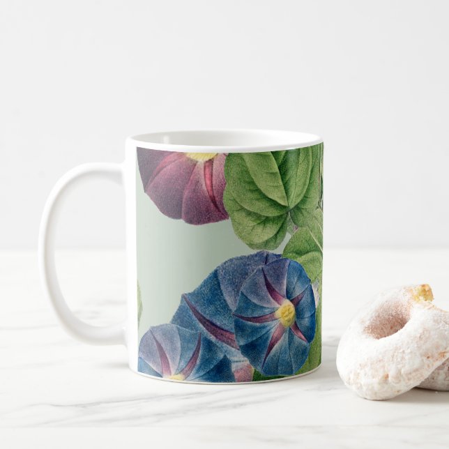 God morgon, blommor | Pierre-Joseph Redouté Wrap Kaffemugg (Med munk)