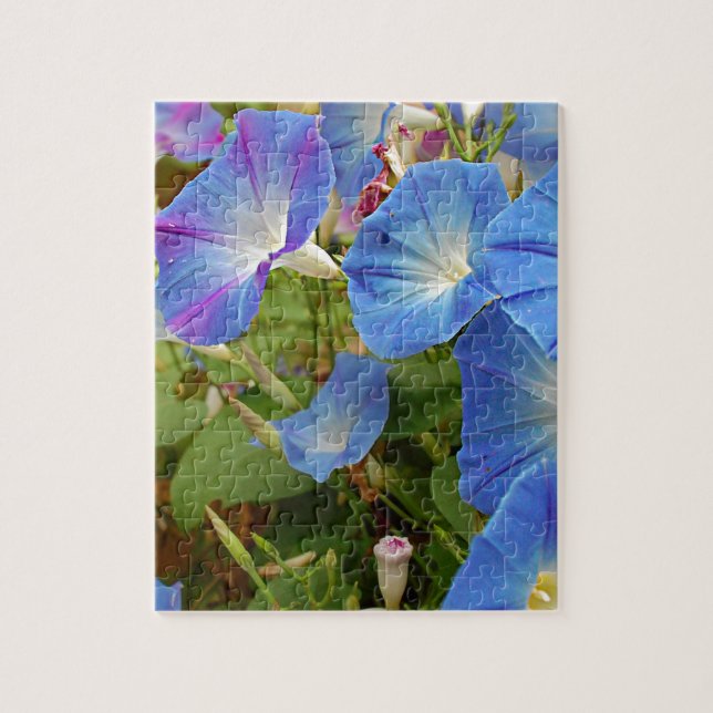 God morgon, blommor pussel (Vertikal)