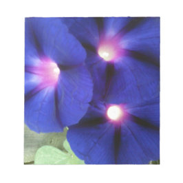 God morgon, blomsternota, Anteckningsblock