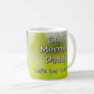 God Morgon - Börja Dagen med att Kvaaka Anpassad K Kaffemugg