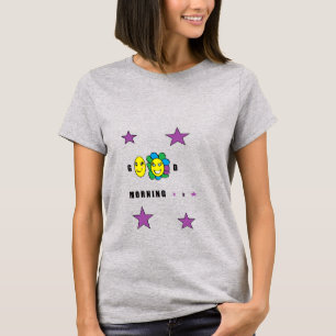 God morgon damt-shirt t shirt