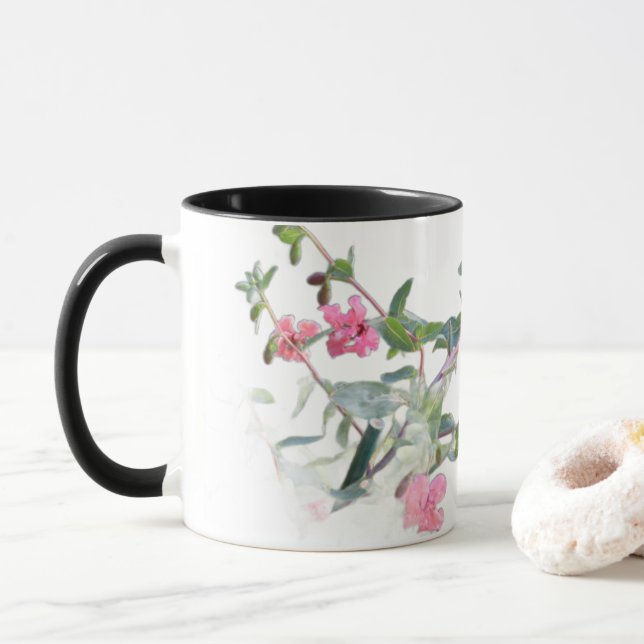 "God morgon, det här är Gud" Mugg (Med munk)