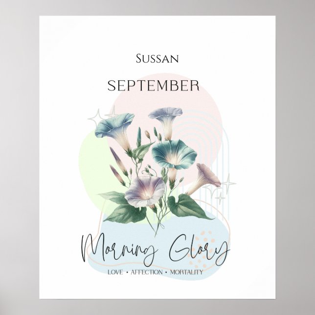 God morgon, Flower i september Poster (Framsidan)