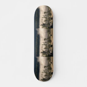 God morgon Fog i Adirondacks Skateboard Bräda 19,5 Cm