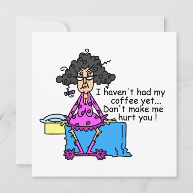 God morgon före kaffet Humor (Framsida)