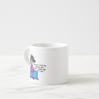 God morgon före kaffet Humor Espressomugg