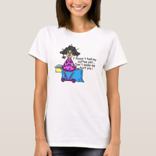 God morgon före kaffet Humor T Shirt