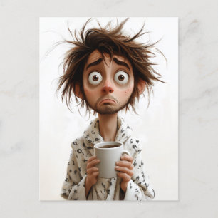 God morgon Galenhet: Kaffe först, frågor senare Vykort