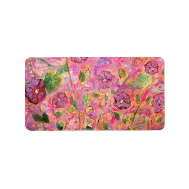 God morgon Glories Adressetikett (Framsidan)