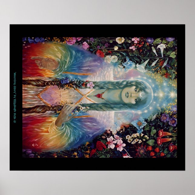 "God morgon Glory" av Elizabeth Kyle Poster (Framsidan)