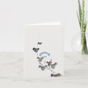 God morgon Glory Hokusai Japansk Fine Art Kort