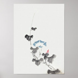 God morgon Glory Hokusai Japansk Fine Art Poster