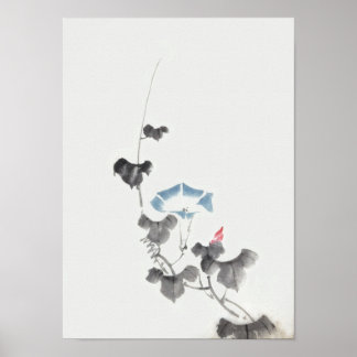 God morgon Glory Hokusai Japansk Fine Art Poster