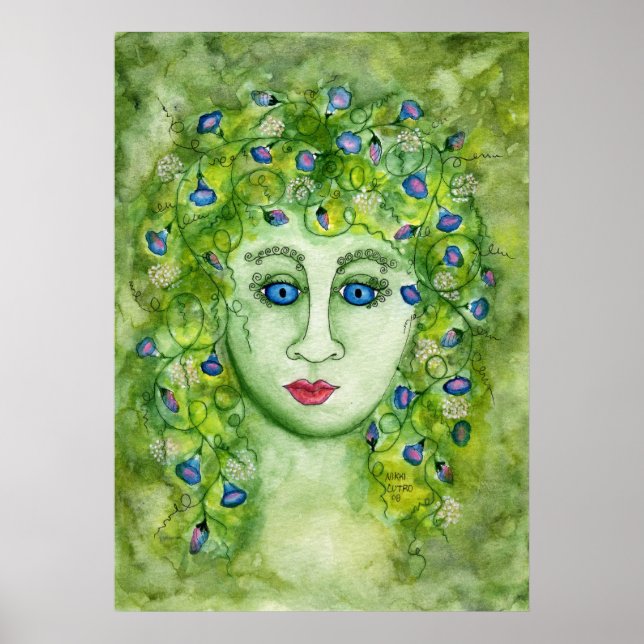 God morgon Glory Nymph Poster (Framsidan)