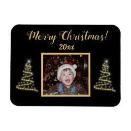 God morgon! God morgon! ~ Guld Julgran ~ Familjefo Magnet