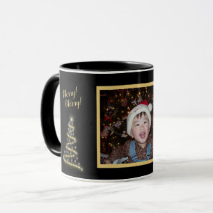 God morgon! God morgon! ~ Guld Julgran ~ Familjefo Mugg
